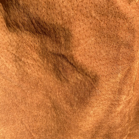 Classic Vintage “Don’t Stop” Suede skirt - Picture 3 of 5